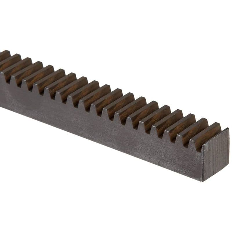 Metallic Gear Rack - 77 Teeth - 1ft Length - 15mm Face Width - View 3