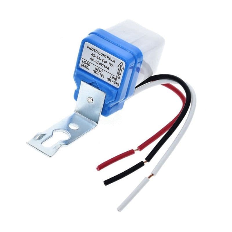 DC Automatic On/Off Photocell Street Lamp Light Switch Controller AC 220V 50-60Hz 10A Photo Control Photo Switch Sensor - View 1
