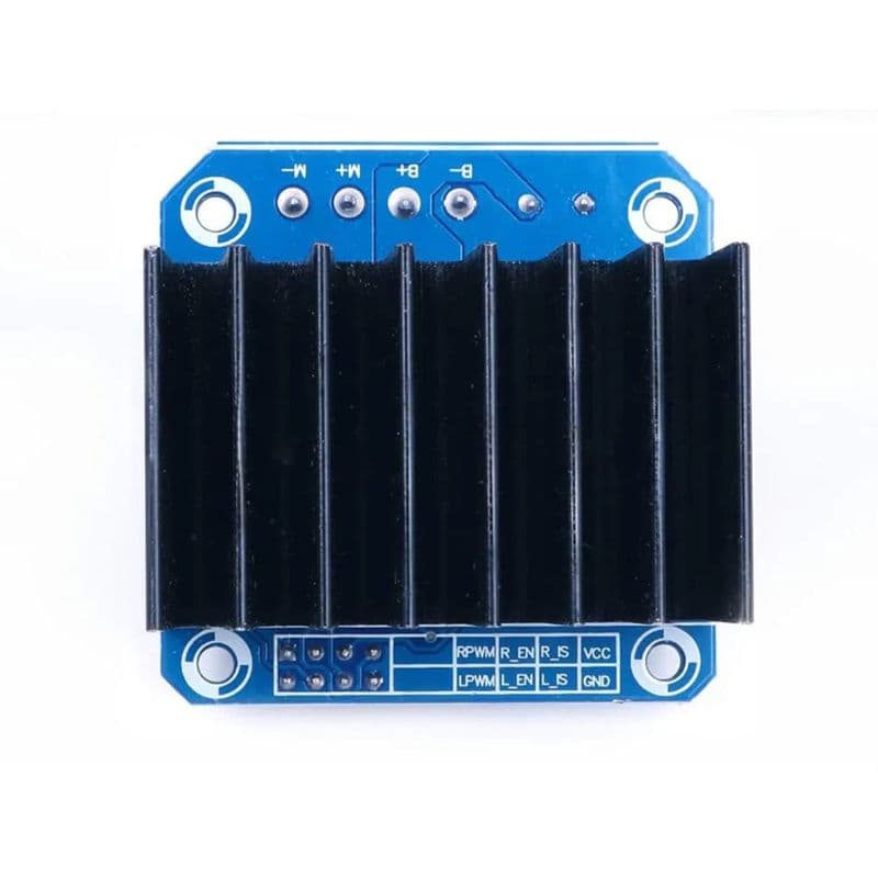 Double BTS7960 43A H-Bridge High-Power Stepper Motor Driver Module - View 3