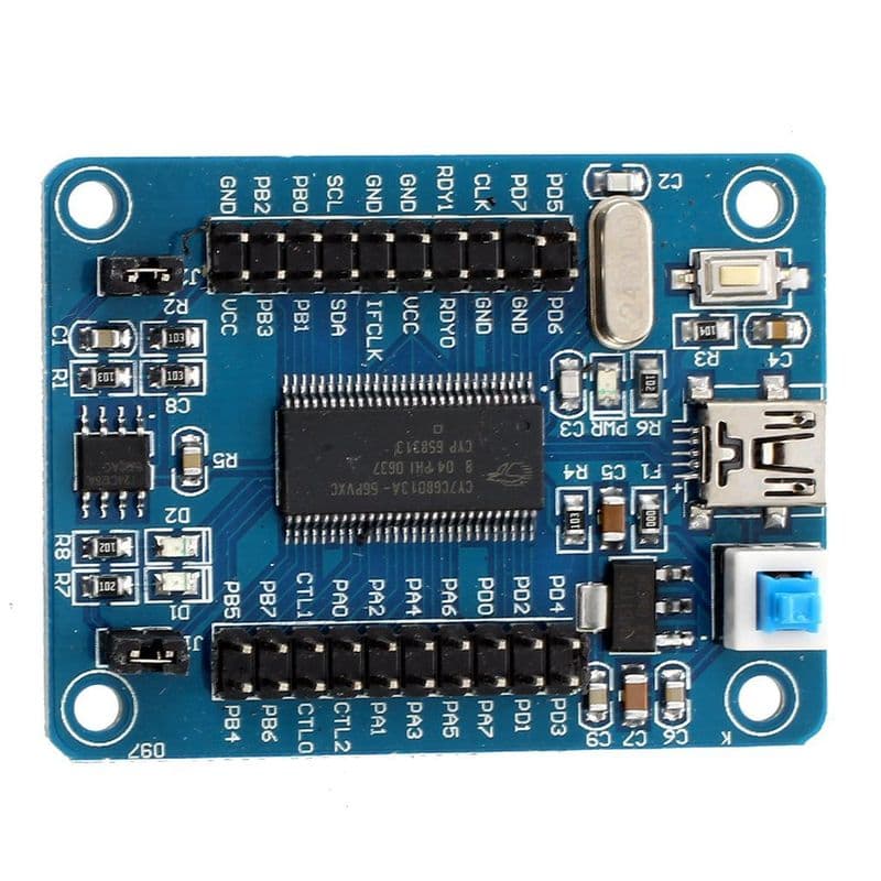 EZ-USB FX2LP CY7C68013A USB Development Board Logic Analyzer - View 2