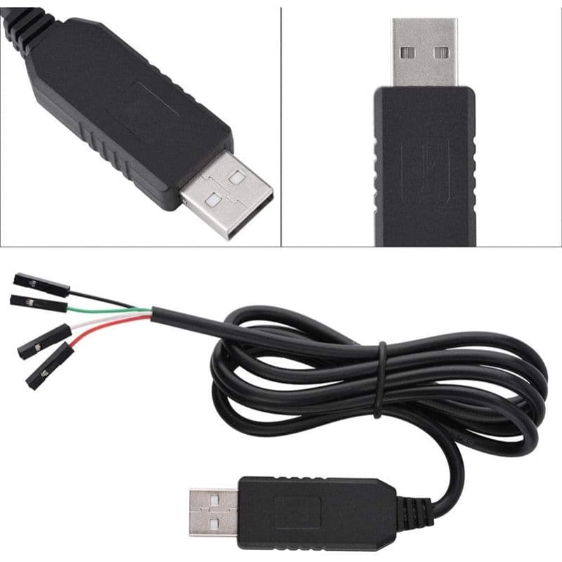 PL2303HX PL2303 USB to UART TTL Cable Module RS232 Converter 4 Pin - View 3