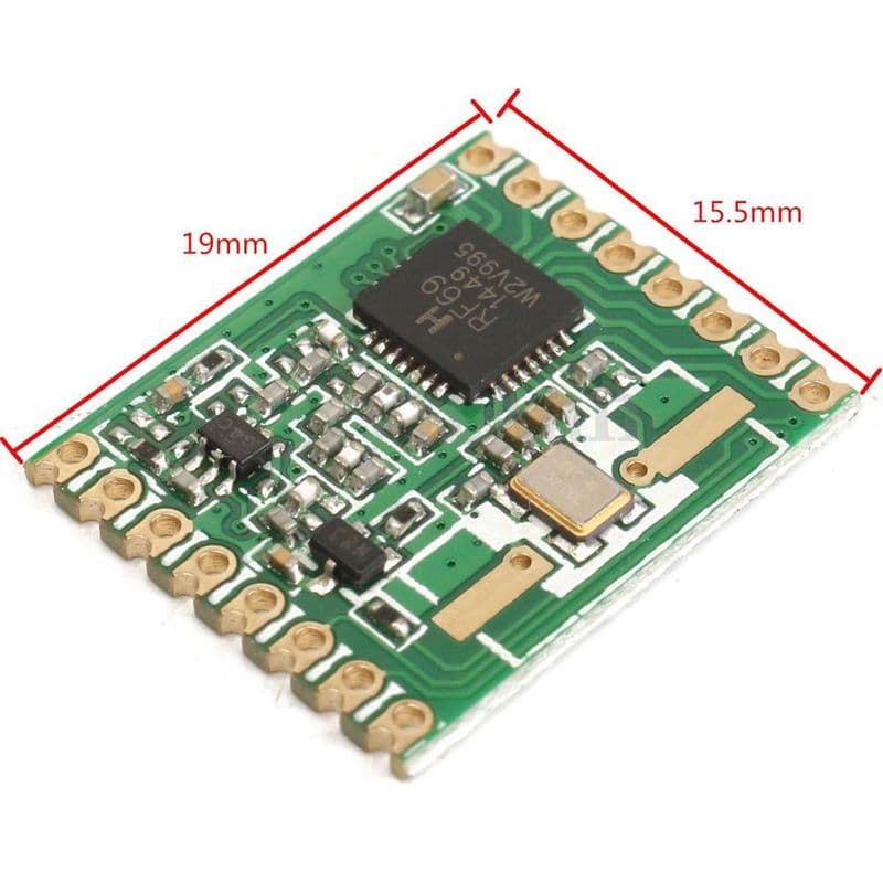 HOPERF Wireless Transceiver RF Module 868Mhz RFM69HW-868S2R - View 2