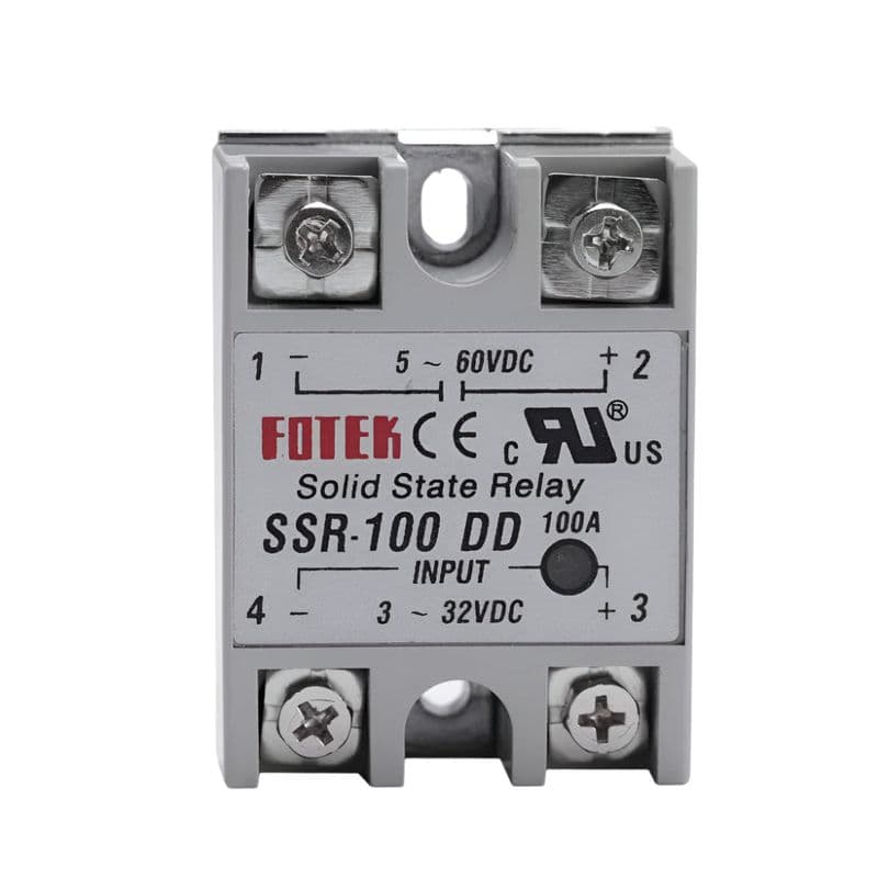 DC to AC SSR-100DA Solid State Relay Module 3-32VDC/24-380VAC 100A - View 1