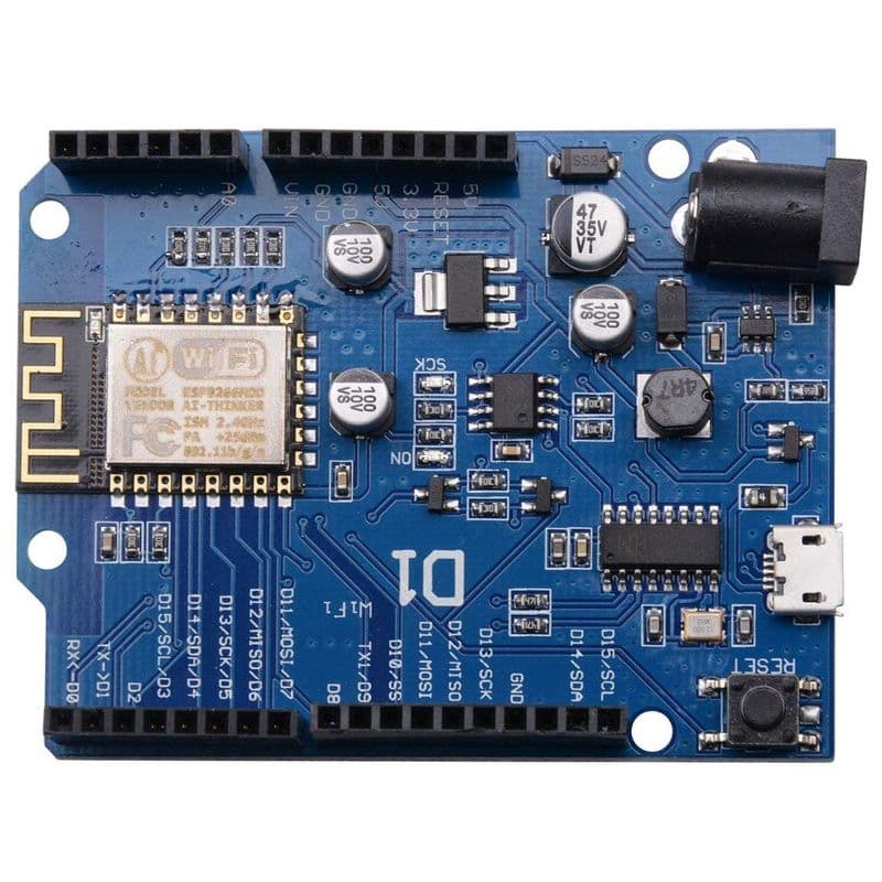 Uno+WiFi R3 AtMega328p+NodeMCU ESP8266 4mb Memory USB-TTL CH340G Compatible for Arduino UNO - View 1