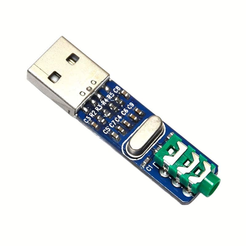5V USB Powered PCM2704 MINI USB Sound Card DAC decoder board for PC Computer - View 2