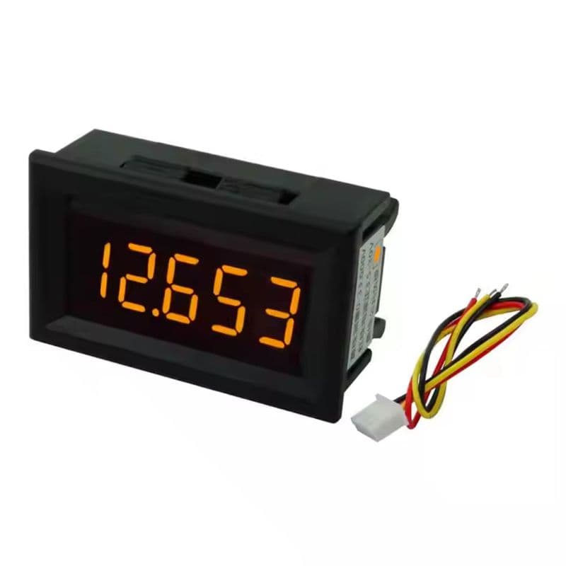 High Accuracy 0.36″ 5 Digits DC 0-33V Digital Voltmeter Yellow LED - View 3