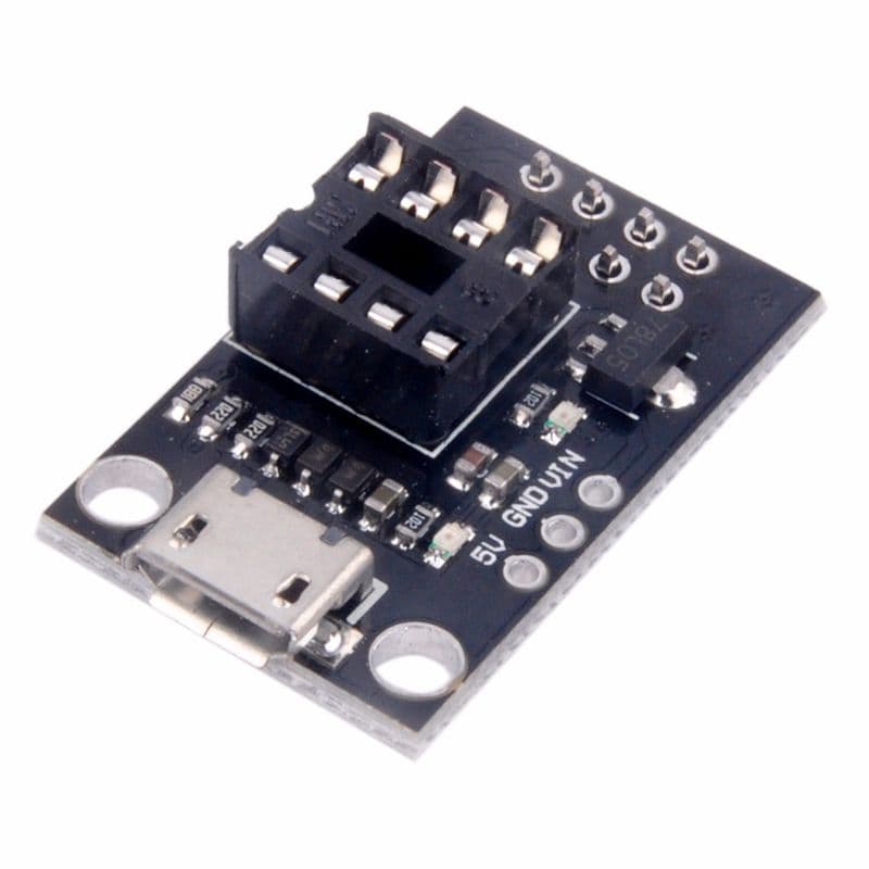Development Programmer Board for ATtiny13A/ATtiny25/ATtiny45/ATtiny85 - View 2