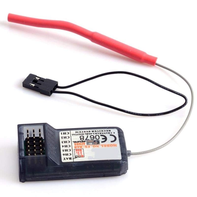 FS-R6B FlySky 2.4Ghz 6CH Receiver for RC FS-CT6B TH9x - View 1