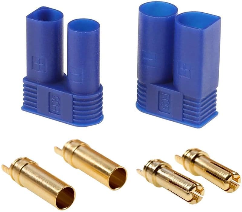EC5 Connector 1 Pair Male Female Bullet Plug For RC LiPo Battery - View 1