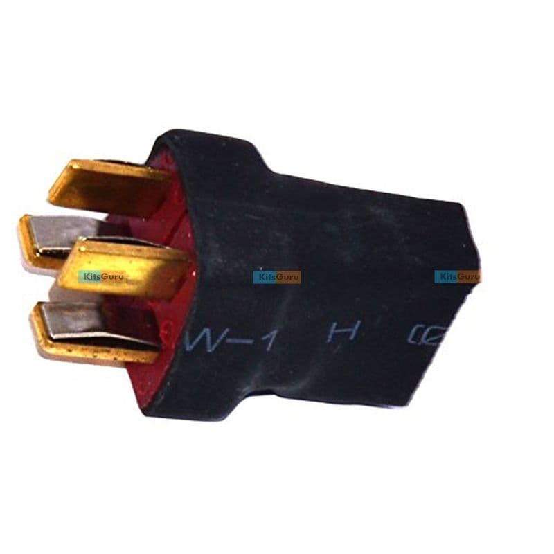 SafeConnect Nylon T-Connector Harness for Parallel Connection Battery Adapter Lead (2M-1F) - View 2