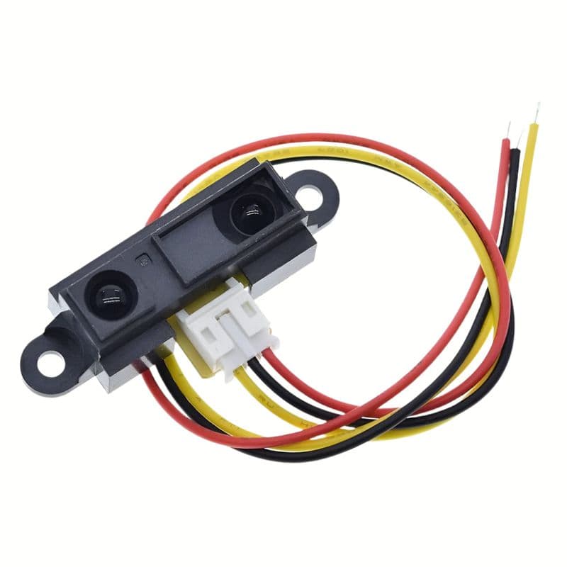 GP2Y0A21YK0F Sharp Distance Measuring Sensor 10 to 80 cm - View 1