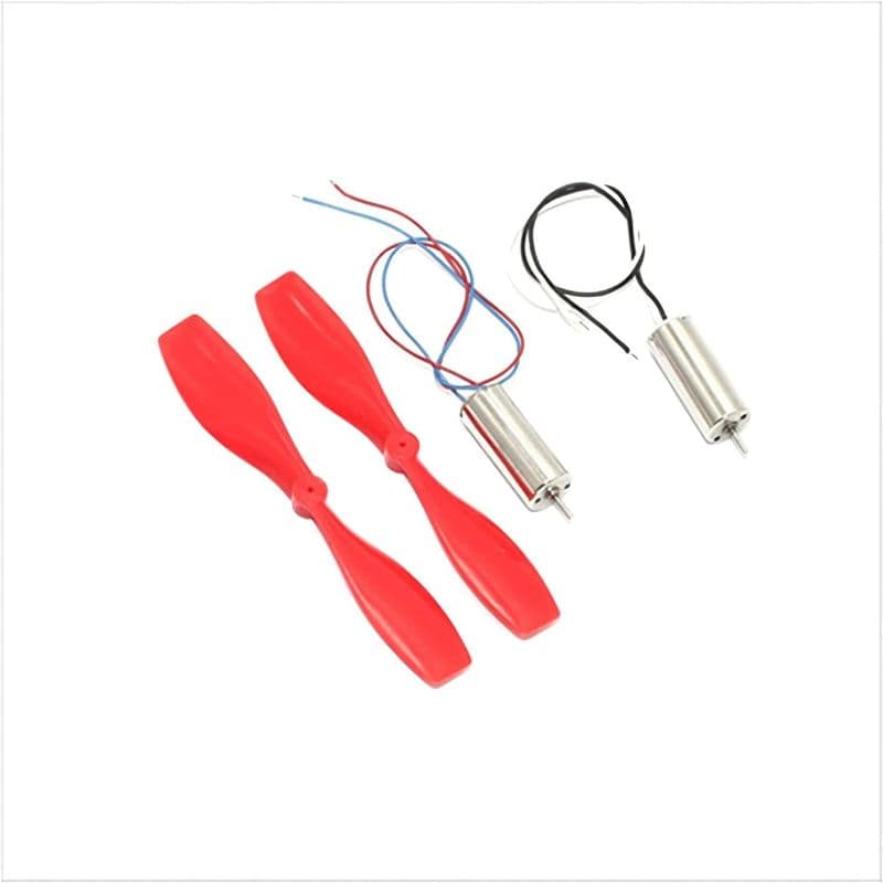 2 Pcs 720 Magnetic Micro Coreless Motor for Micro Quadcopters with propellors 1xCW & 1xCCW - View 1