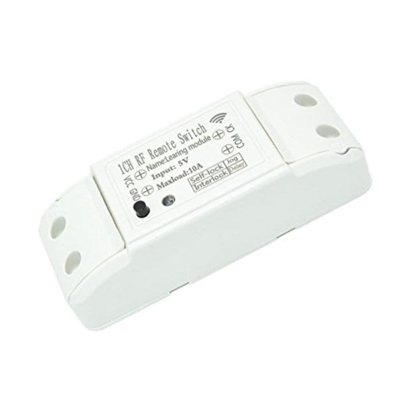 5V One Channel RF 315 Mhz Wireless switch with 2 Key 315 Mhz Brown Remote Controller - View 2