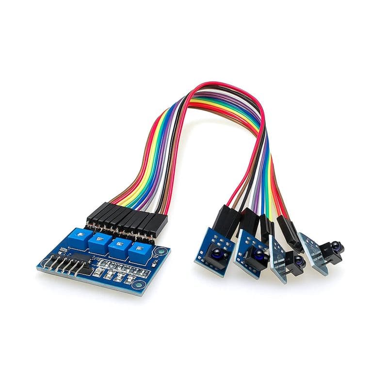 IR Sensors Array for Line Following, Set of 8 - View 2