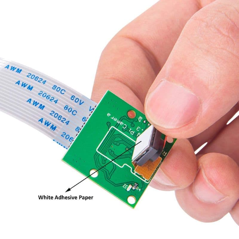 5MP Raspberry Pi 3/4 Model B Camera Module Rev 1.3 with Cable - View 2