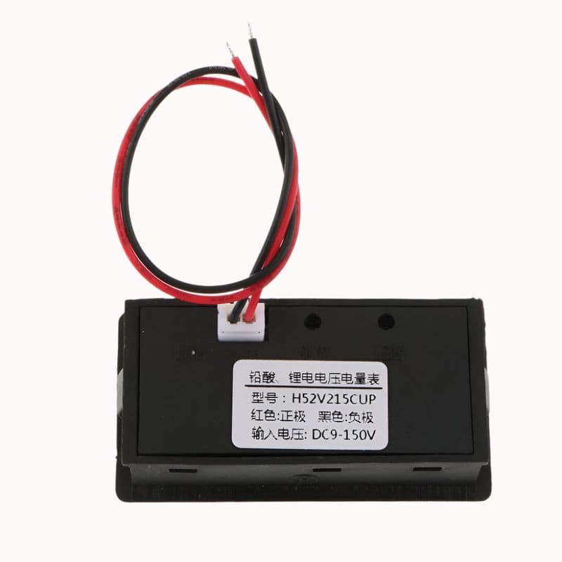 12V-84V Battery Power Display Meter Lithium Battery Lead-acid Battery Power Display GY-6GS Green 12V Lead-Acid - View 3