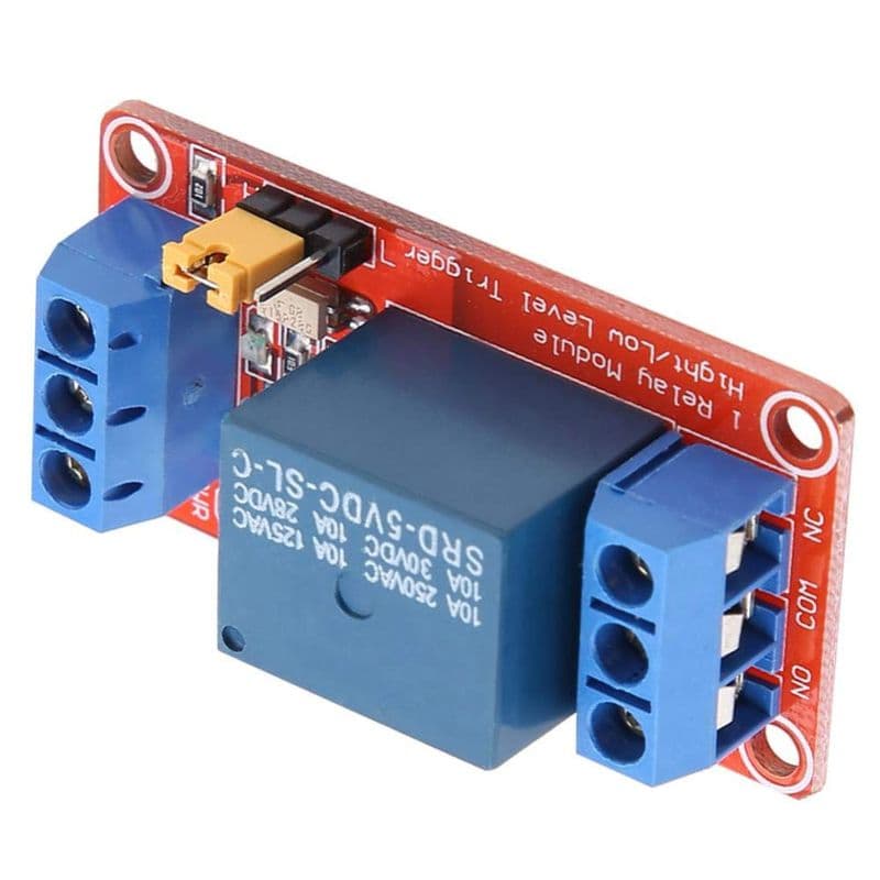 12V one Channel Isolated Relay Module optocoupler High and Low Level Trigger - View 2