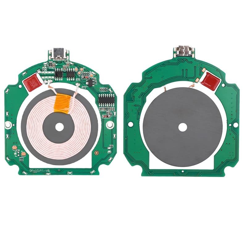 10W Micro USB Wireless Charging Qi PCBA Circuit Board With Qi-Standard - View 1