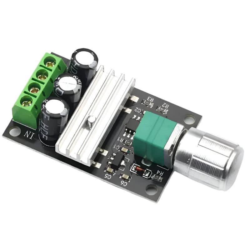 1203B PWM DC 6V 12V 24V 28V 3A DC Motor Speed Regulator - View 1
