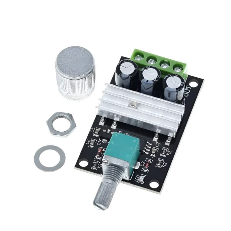 1203B PWM DC 6V 12V 24V 28V 3A DC Motor Speed Regulator - View 2