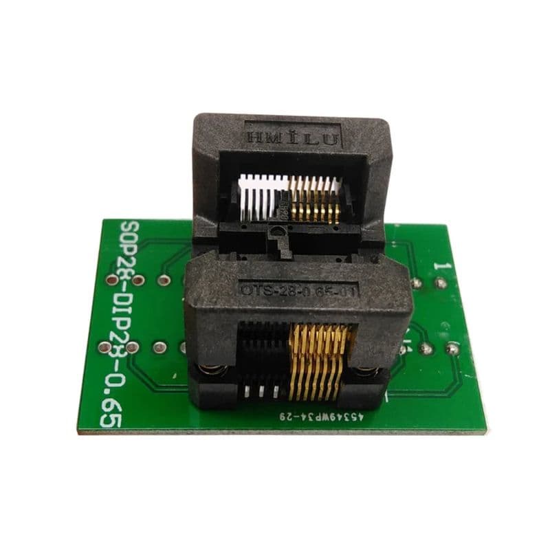 SSOP/TSSOP14 Burn DIP Test Seat Patch IC Chip Adapter Pitch 0.65mm - View 2