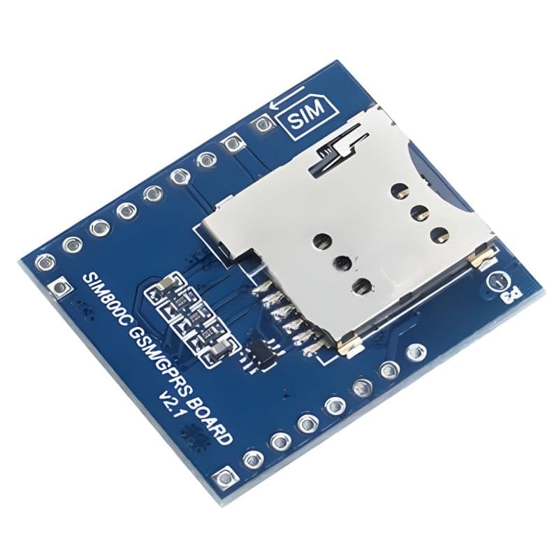 SIM800C GSM module GPRS SMS voice phone development board - View 2