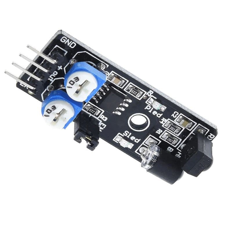 Infrared Obstacle Avoidance Sensor Module - View 3