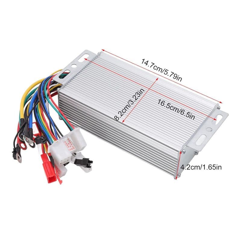 36V/48V 500W Brushless Motor Controller for E-Bike & Scooter - View 2