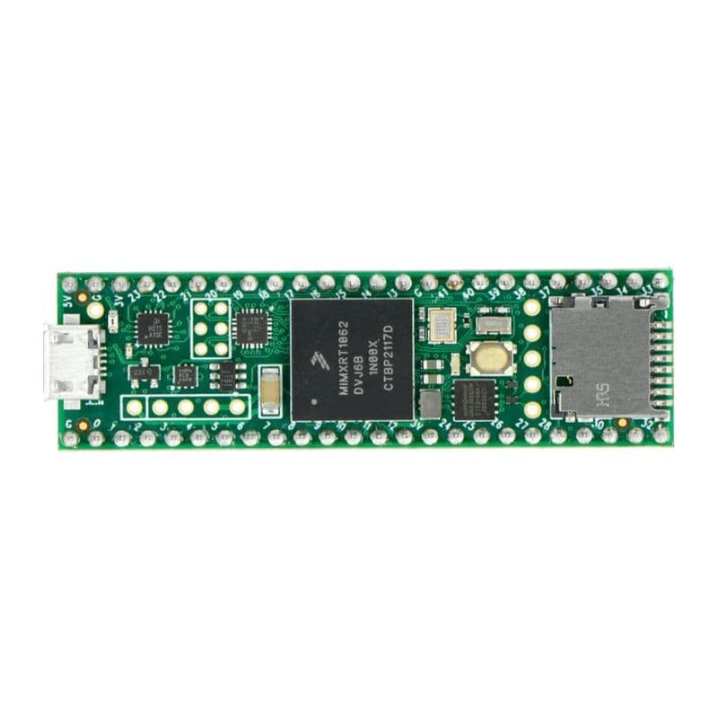 Teensy 4.1 Development Board with Headers (Pre-soldered) - View 2