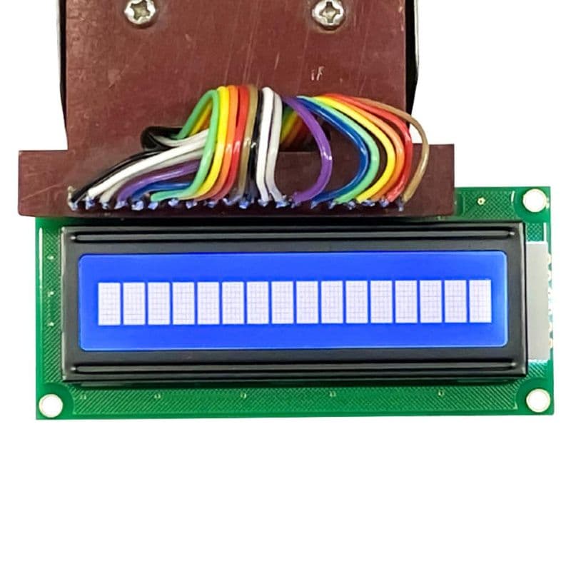 Original JHD 16×1 Character LCD Display With Blue Backlight - View 2
