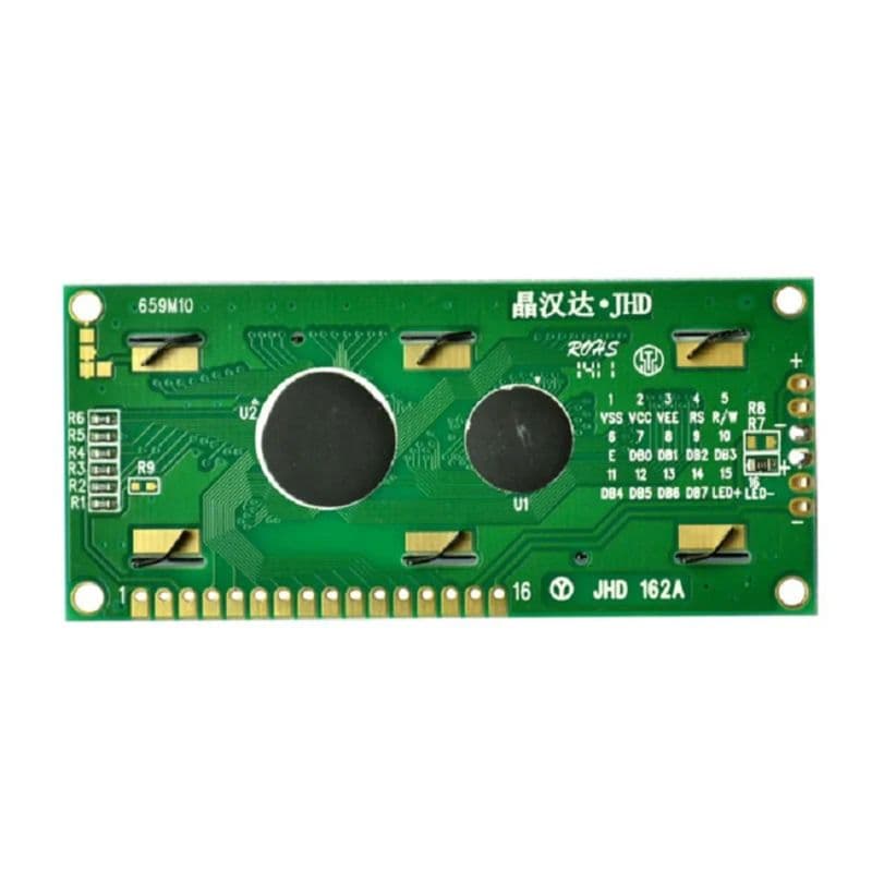 Original JHD 16×2 Character LCD Display With Blue Backlight - View 3