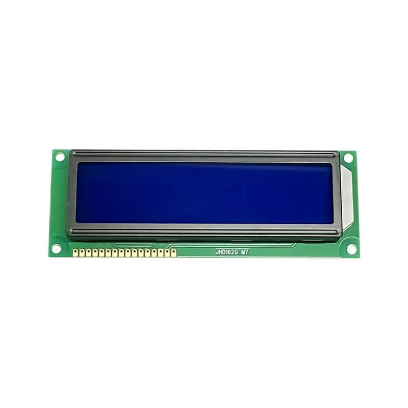 Original 16X2 JHD Jumbo Character LCD Display Blue Color - View 1