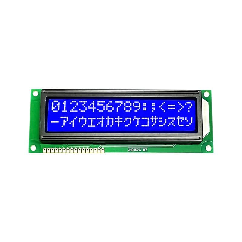 Original 16X2 JHD Jumbo Character LCD Display Blue Color - View 3