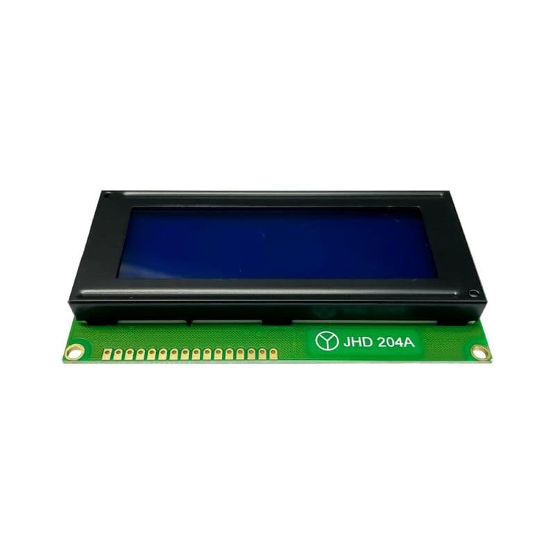 Original JHD 20×4 character LCD Display with Blue Backlight - View 3