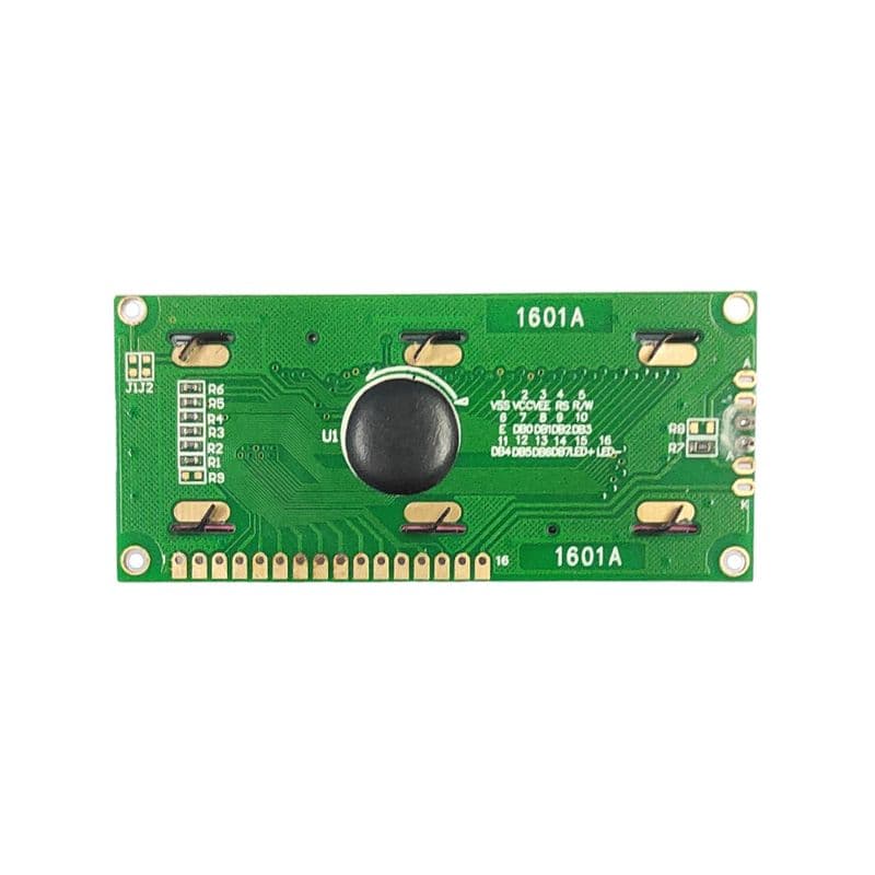 16x1 1601 Character LCD Display Blue Color - View 3