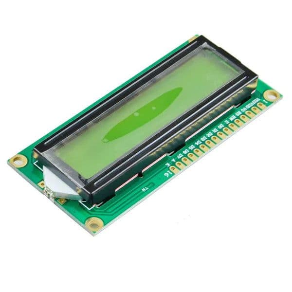 16X2 1602 Character Lcd Display Yellow Color - View 1