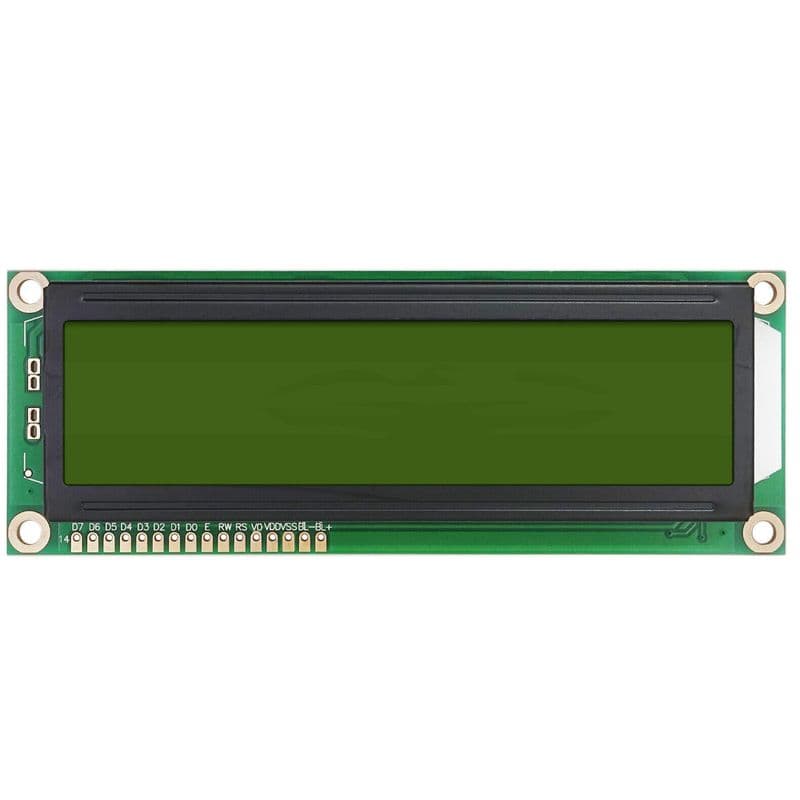 16X2 1602 Jumbo Character Lcd Display Green Color - View 2