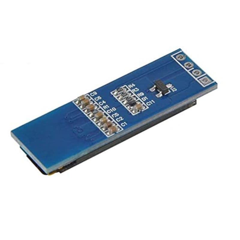 0.91 inch 128×32 I2C IIC Serial 4 Pin OLED Display Module Blue - View 2