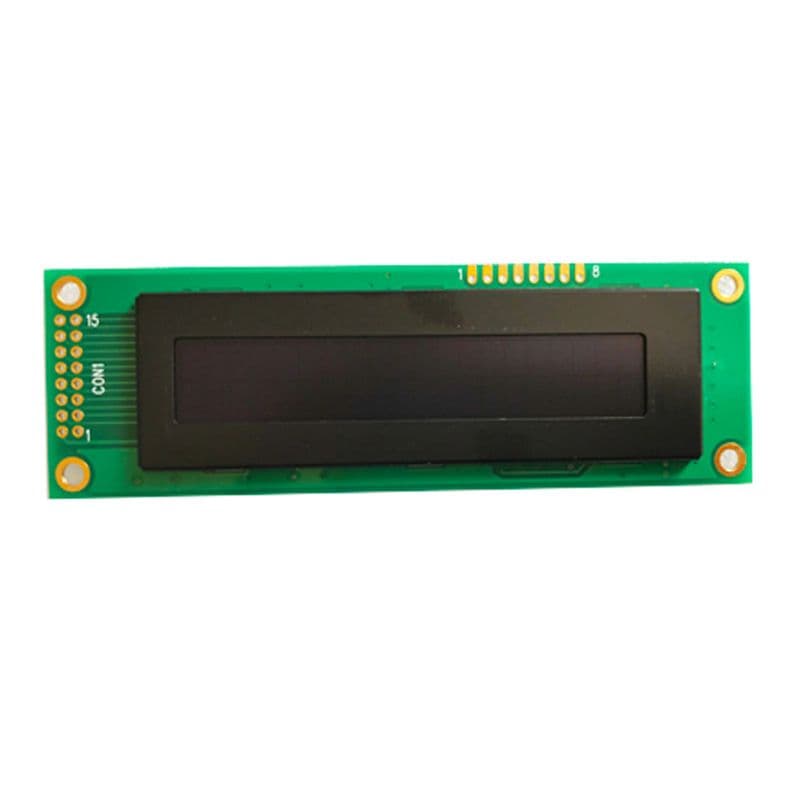 20x2 2002 Character OLED Display WHITE TEXT Color - View 2