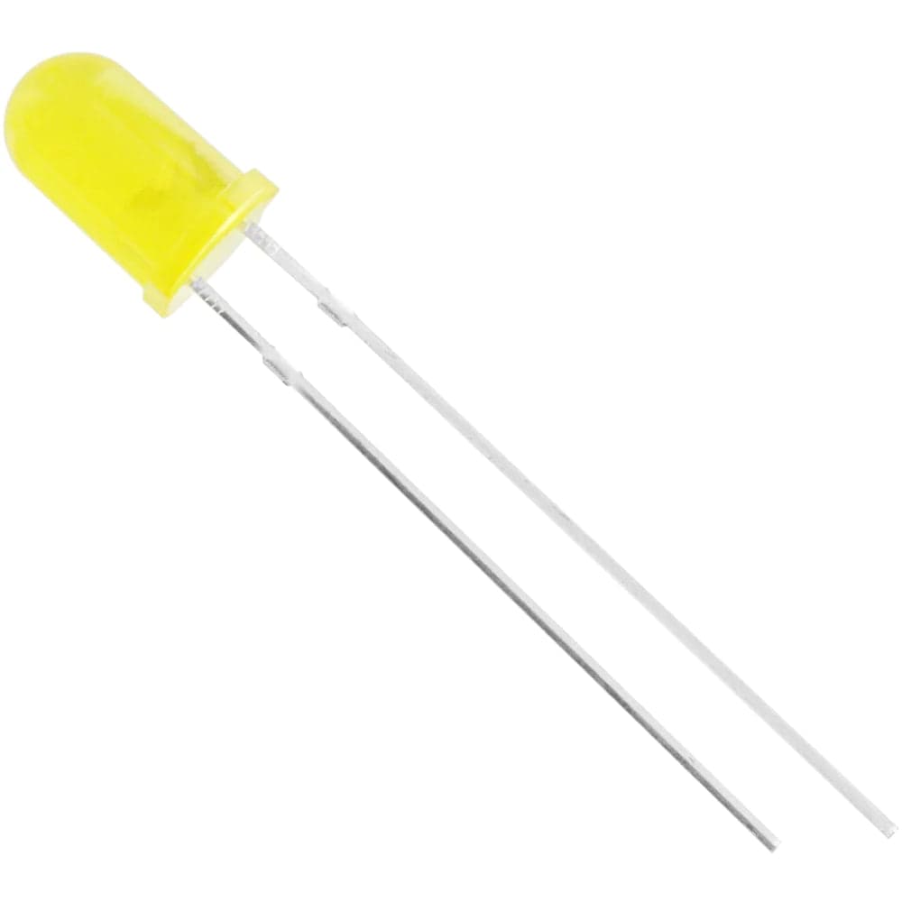 Yellow Color Round LED Light Emitting Diode 5mm - View 3