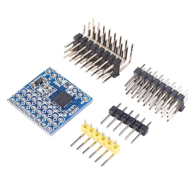 8CH Receiver PWM PPM SBUS 32bit Encoder Signal Conversion Module - View 1