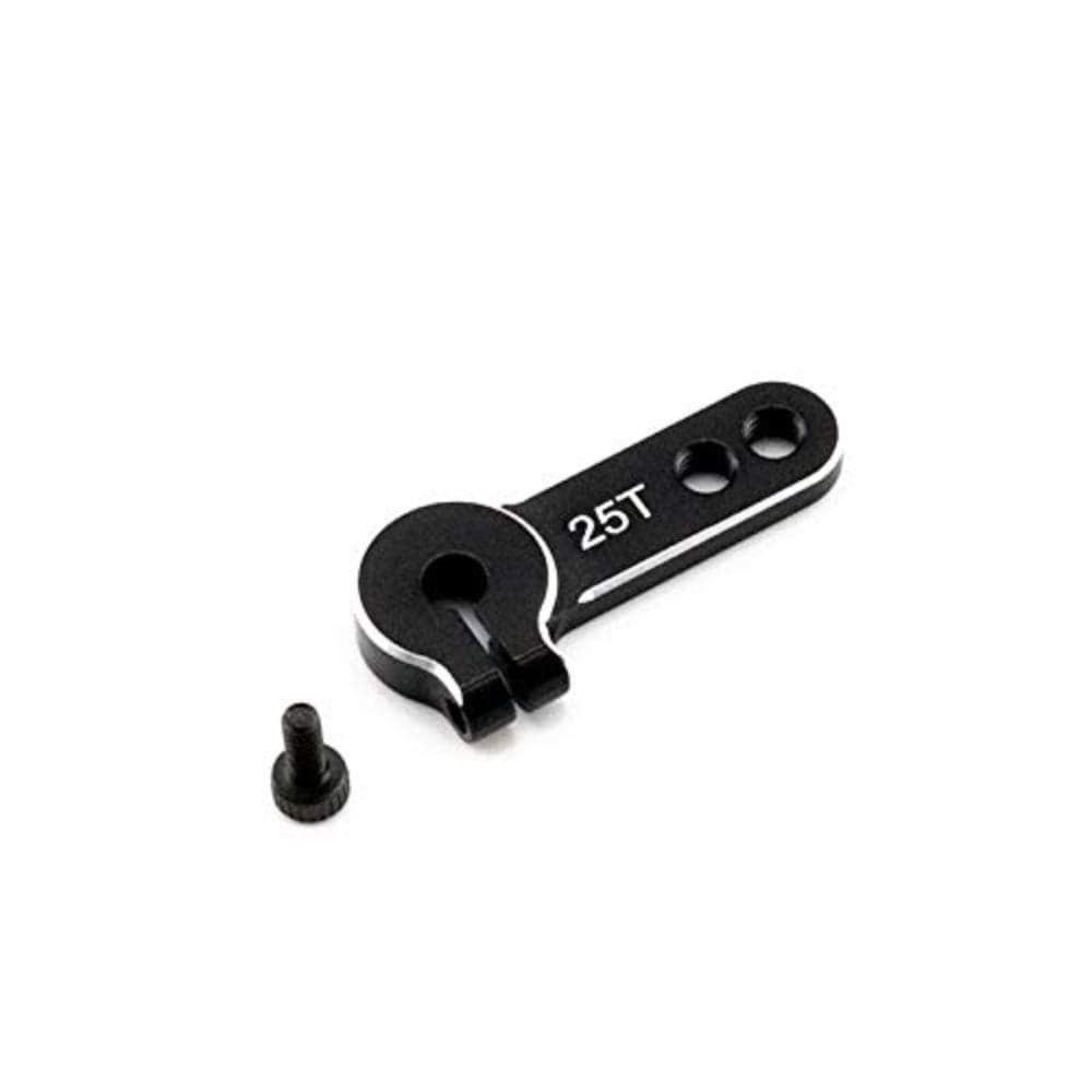Locking 25T Aluminum Steering Arm Black - View 2