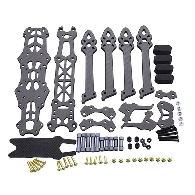 Mark4 5 inch 225mm carbon fiber frame kit - View 3