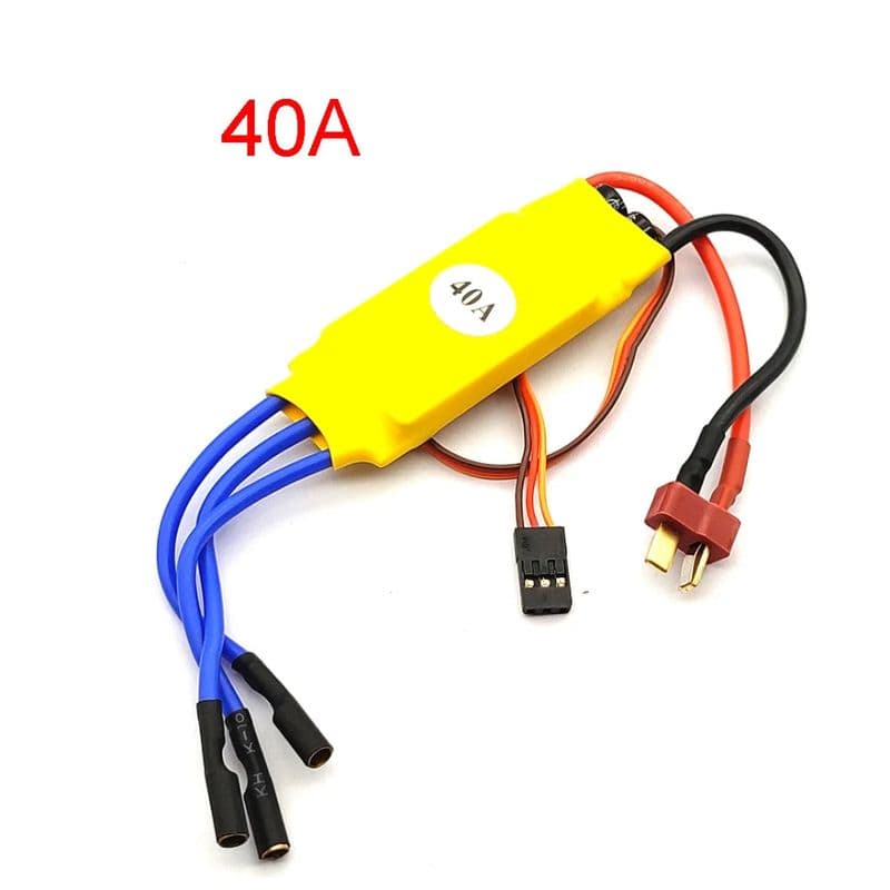Standard XXD HW40A 40A Brushless Motor ESC With Soldered banana head and T plug - View 3