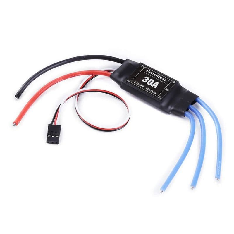 ReadytoSky 30A 2-4S ESC Speed Controller With 5V / 2A BEC for Brushless Motor RC Airplane - View 1