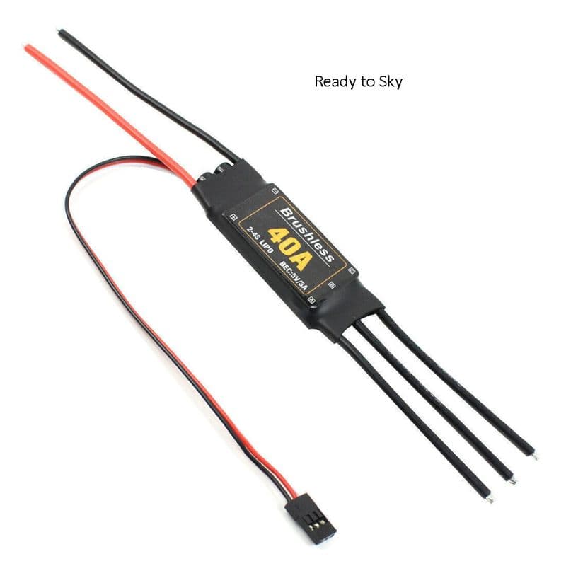 ReadytoSky 40A Opto 2-4S With 5V / 3A BEC Brushless ESC For F450 S500 ZD550 RC Helicopter Quadcopter - View 3