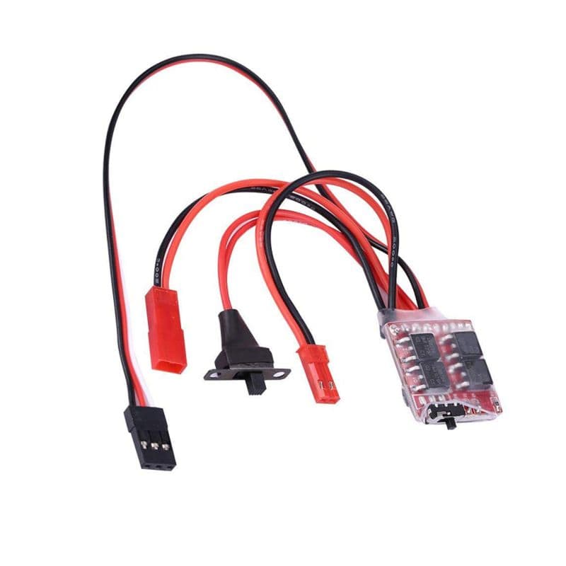 20A Brushed Electronic Speed Controller - View 2