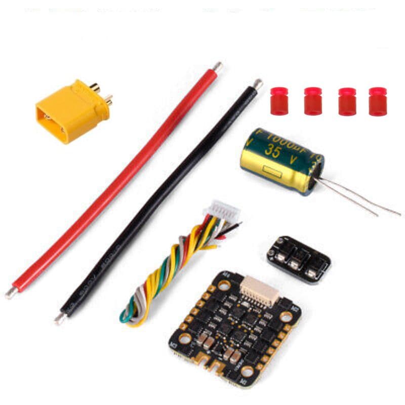 JHEMCU EM40A BLHELI_S ESC DShot600 2-6S 4 in 1 Brushless ESC for FPV Racing Freestyle Micro Drones - View 2