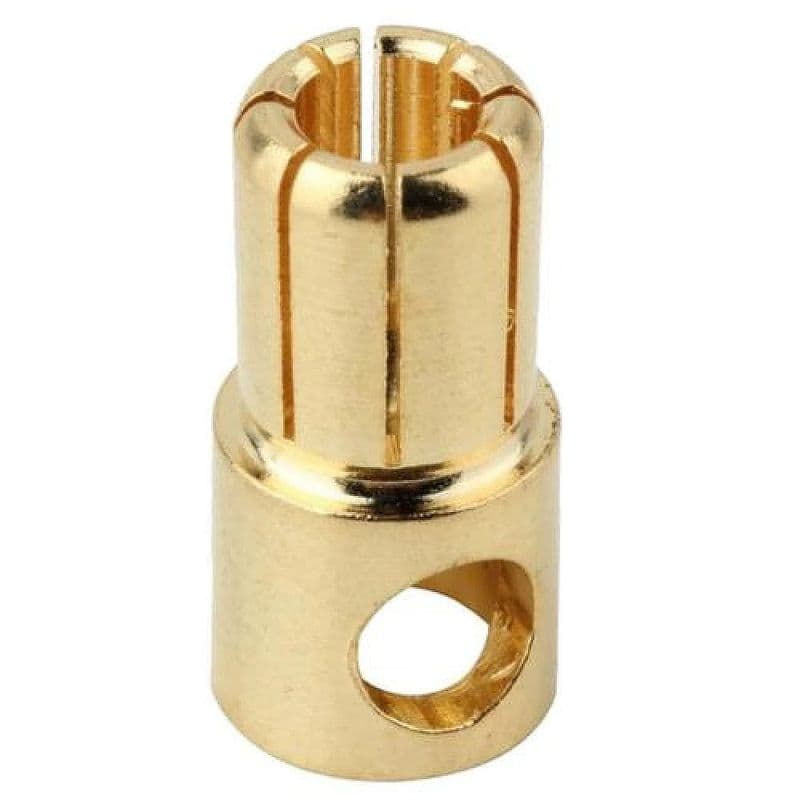6mm Gold Plated Bullet Male-Female Banana Connector - View 2