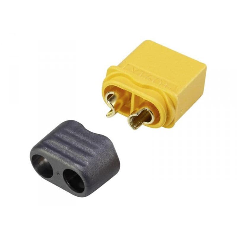 Amass XT60H Male Connector with Housing - View 1
